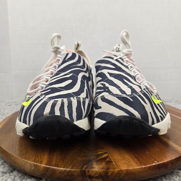 Nike Womens 11.5 Olivia Kim Air Footscape No Cover Zebra Print Casual Sneaker - Picture 4 of 12